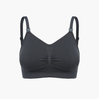 Naadloze voedings-bh met clipsluiting