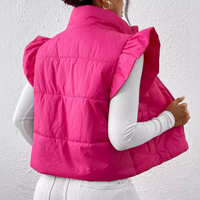 Korte gewatteerde bodywarmer – Romy