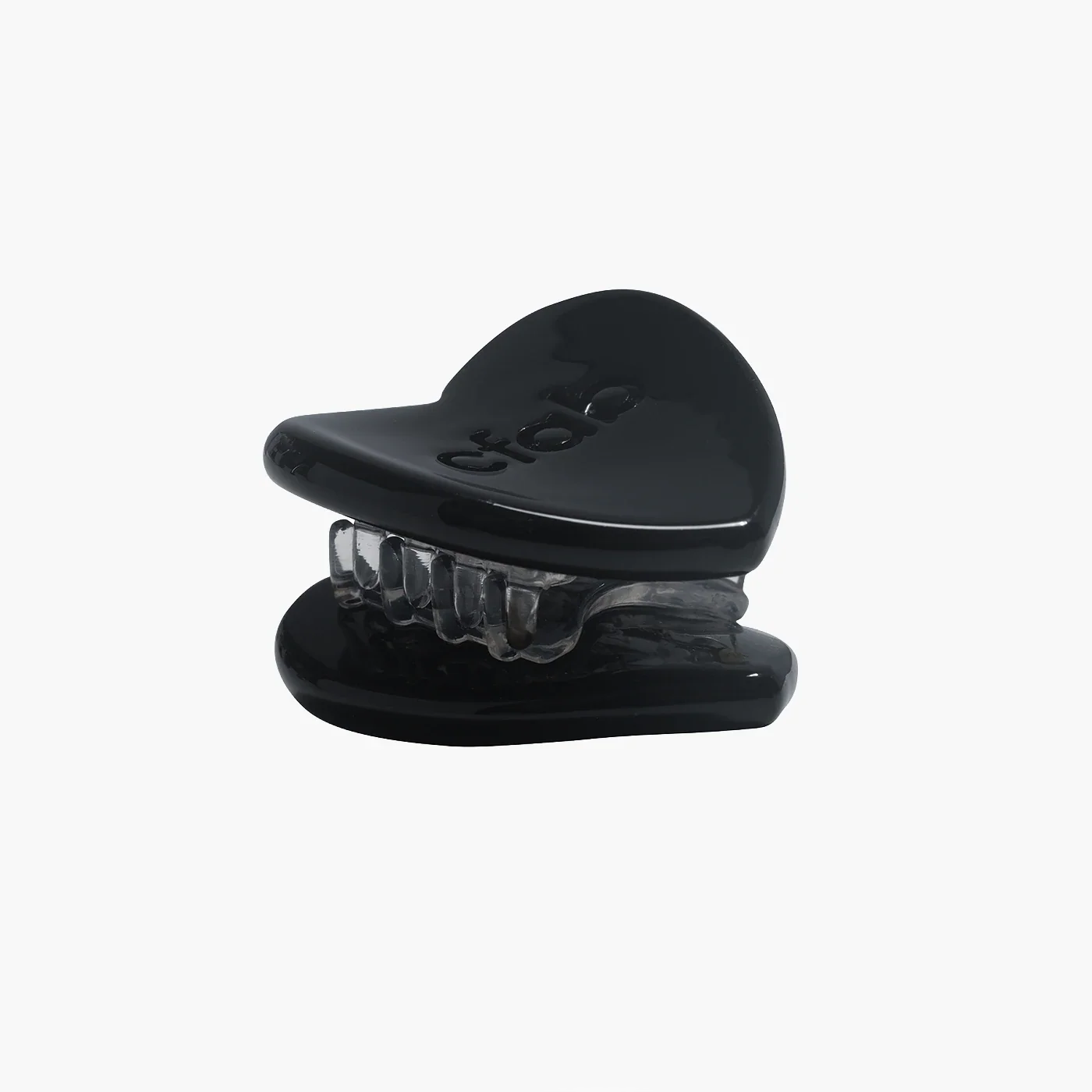Mini haarclips in hartvorm