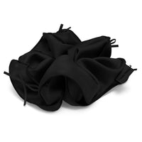 Oversized satijnen scrunchie voor elke dag