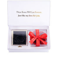 Eeuwige Rozenbox Set met Losse Roos