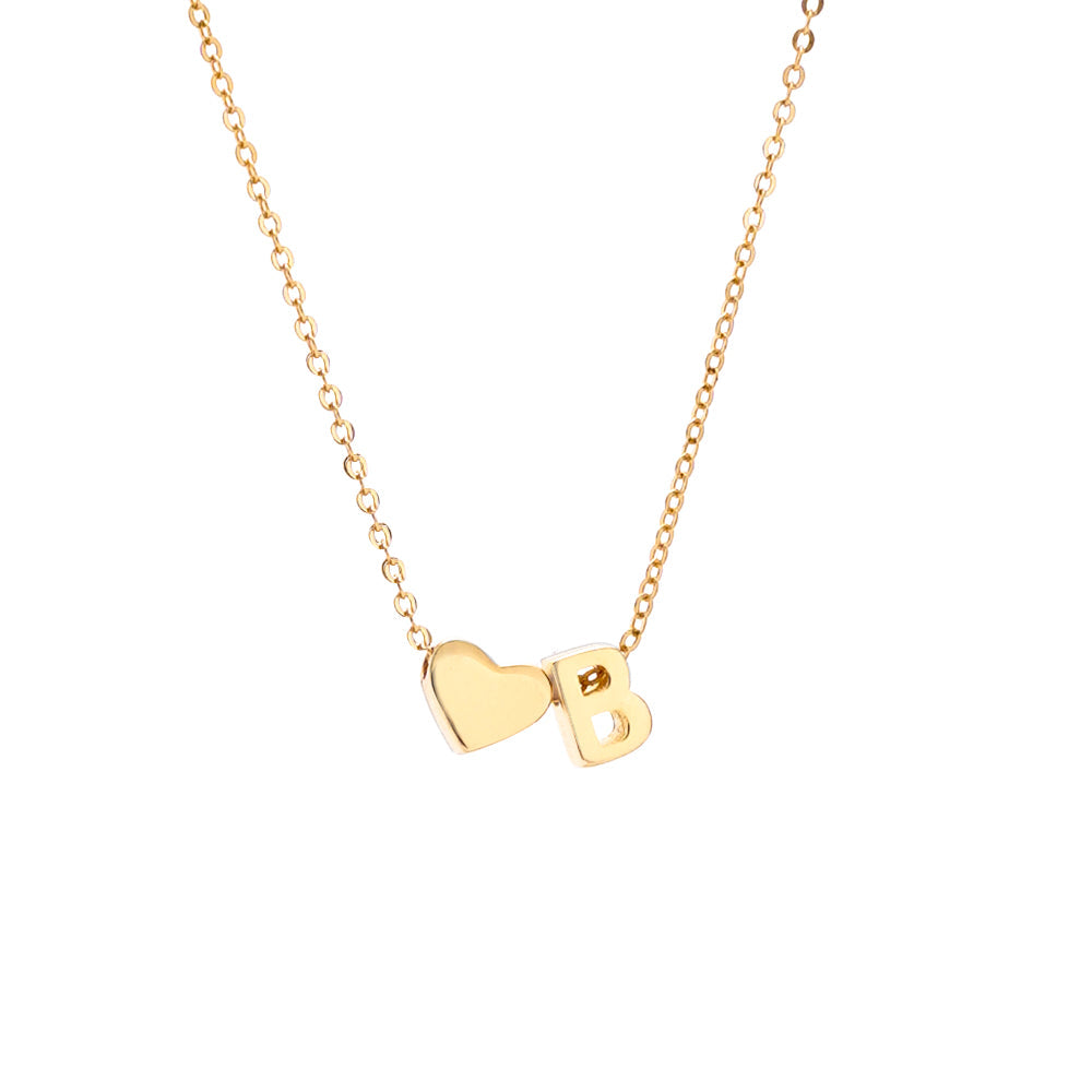 Ketting met Initiaal Hanger