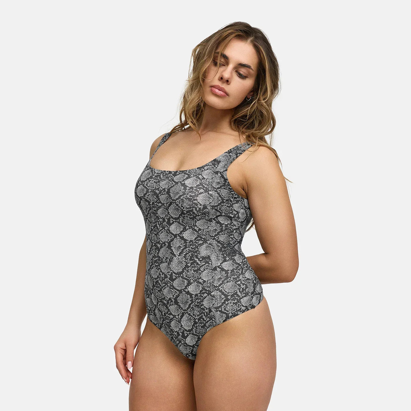 Bodysuit met diep uitgesneden rug