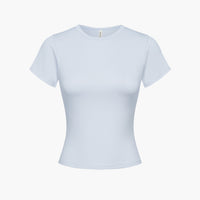 Katoenen T-shirt met lichaamsvolgende pasvorm