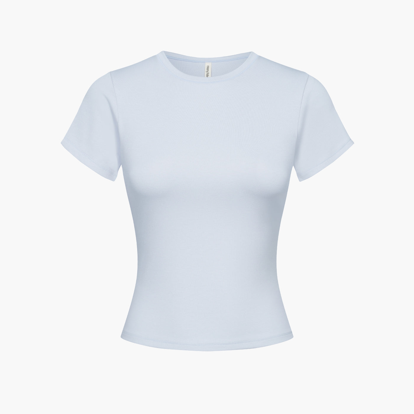 Katoenen T-shirt met lichaamsvolgende pasvorm