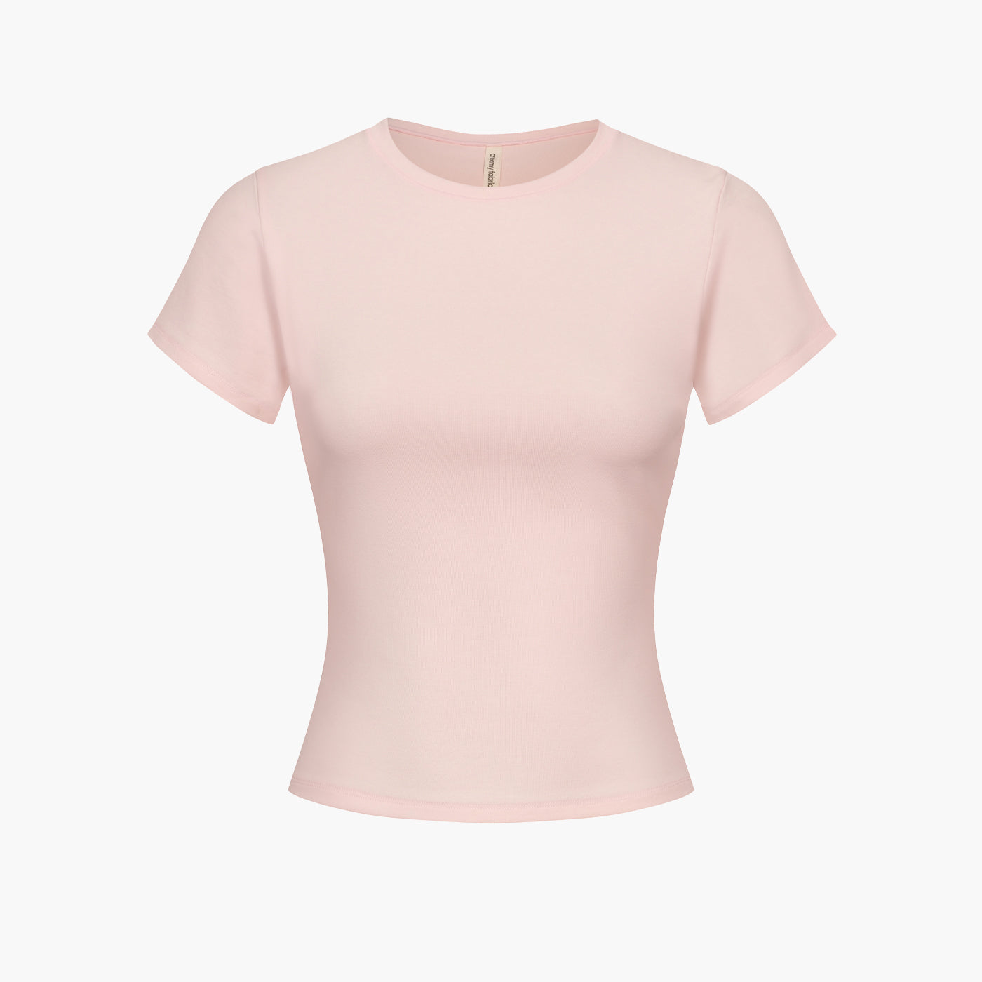Katoenen T-shirt met lichaamsvolgende pasvorm