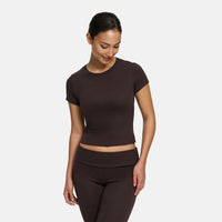 Katoenen T-shirt met lichaamsvolgende pasvorm