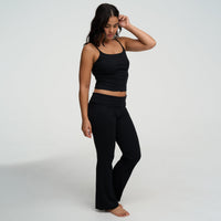 Katoenen cami-top met smalle bandjes