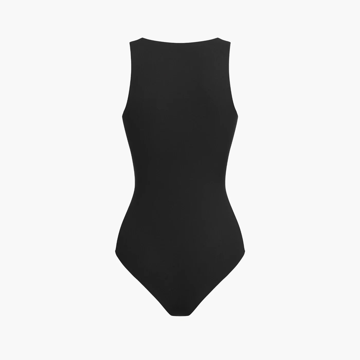 Bodysuit met ronde hals en string