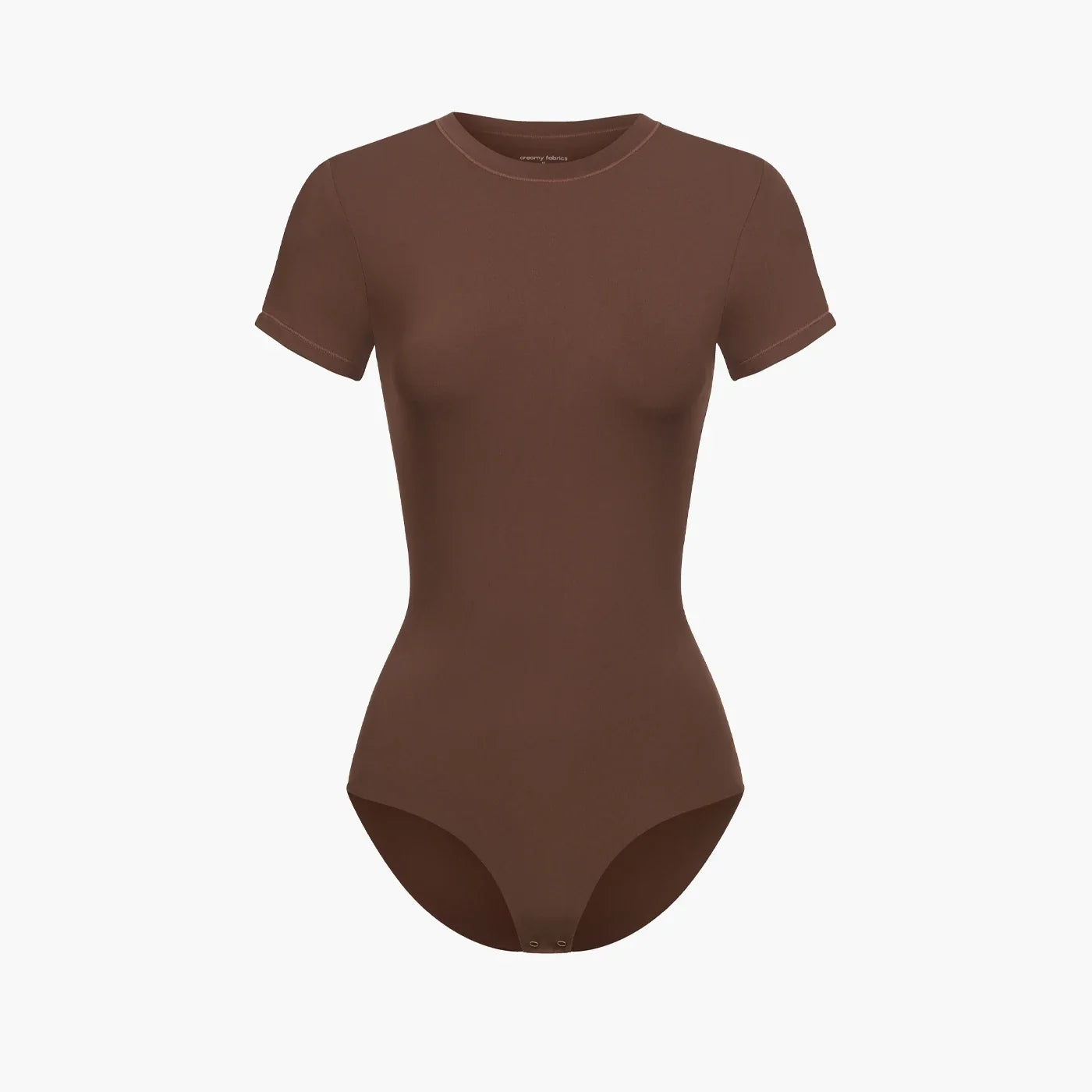 T-shirt bodysuit met ronde hals