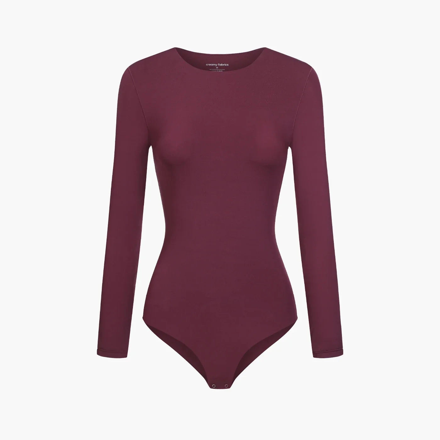 Bodysuit met lange mouwen en ronde hals