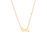 Ketting met Initiaal Hanger