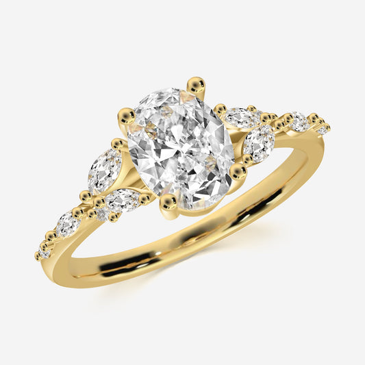 Elegante Cascade Ring