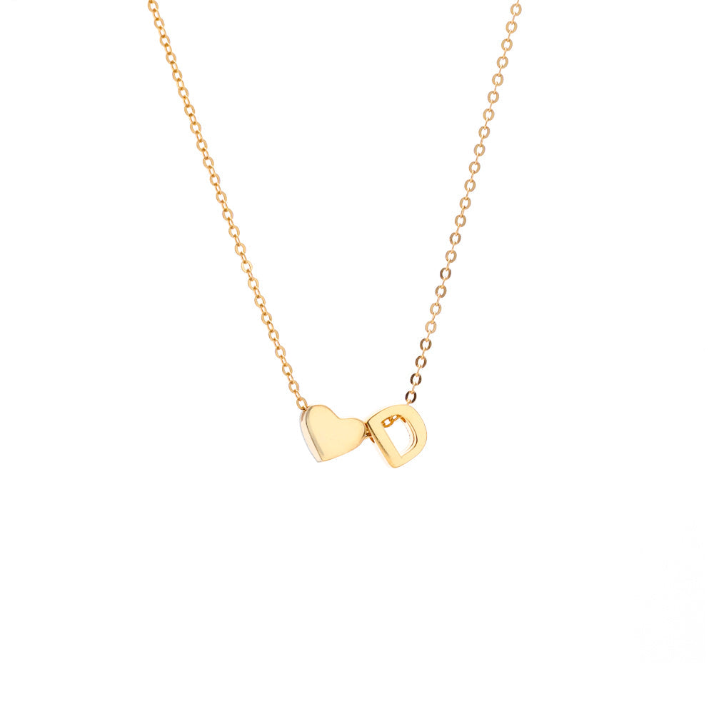 Ketting met Initiaal Hanger