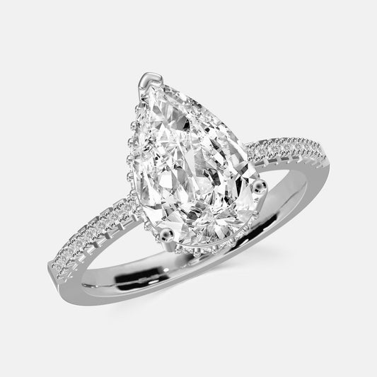 Eclipse Ring met Druppelsteen