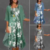 Tweedelige zomerset met bloemenprint – Théa