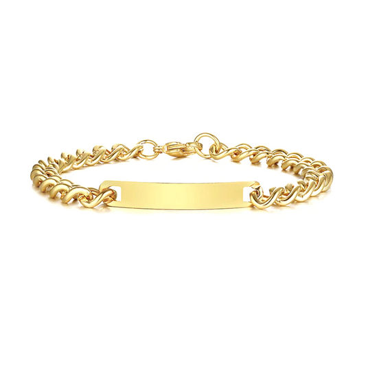 Brede Gegraveerde Armband