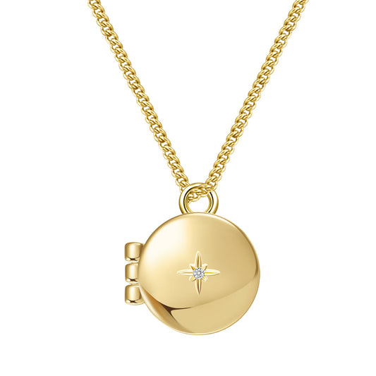 Ster Medaillon Ketting