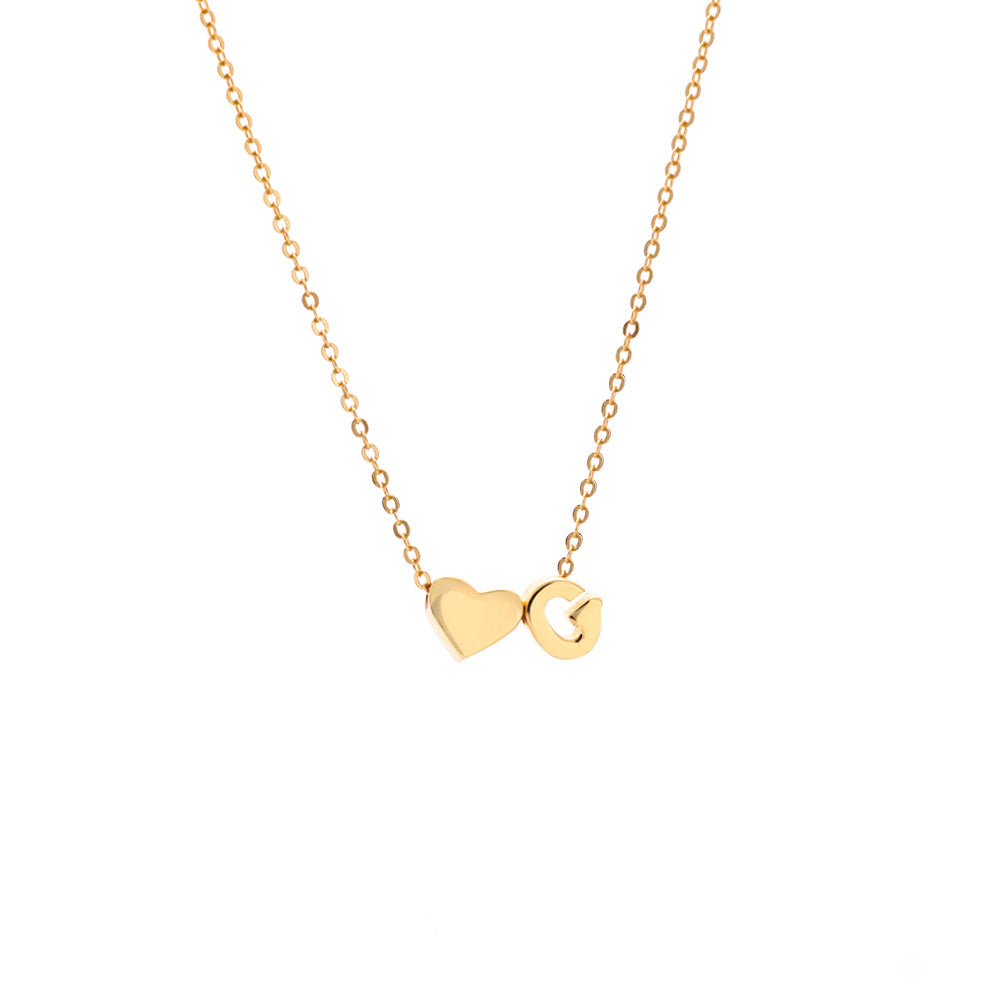 Ketting met Initiaal Hanger