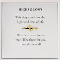 Ups en Downs Ring
