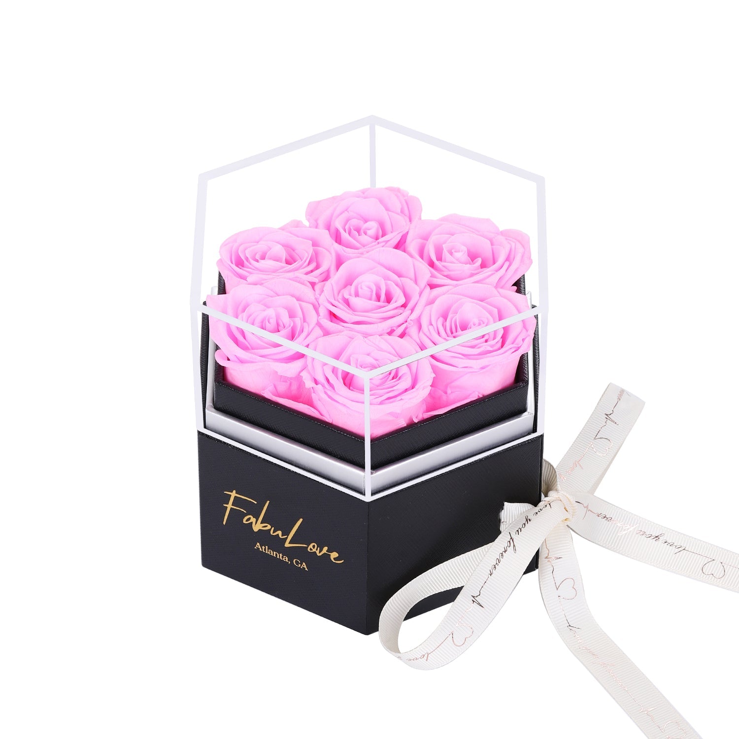 Eeuwige Rozenbox met Verborgen Ketting