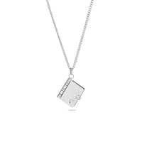 Gepersonaliseerde Boek Medaillon Ketting
