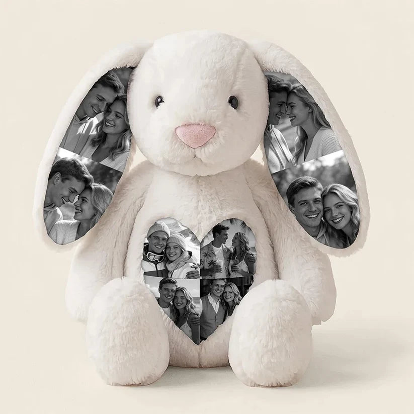 Knuffelkonijn met Jouw Foto's