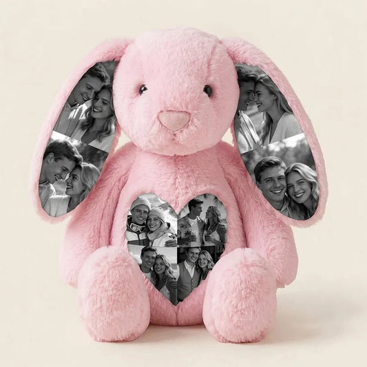 Knuffelkonijn met Jouw Foto's