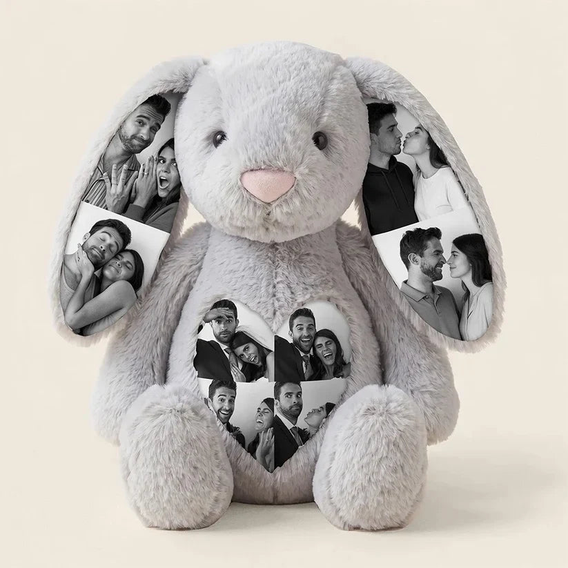 Knuffelkonijn met Jouw Foto's