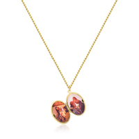 Medaillon Ketting met Initiaal