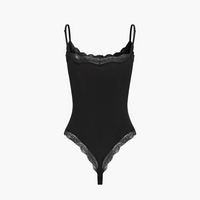Bodysuit met kant en string