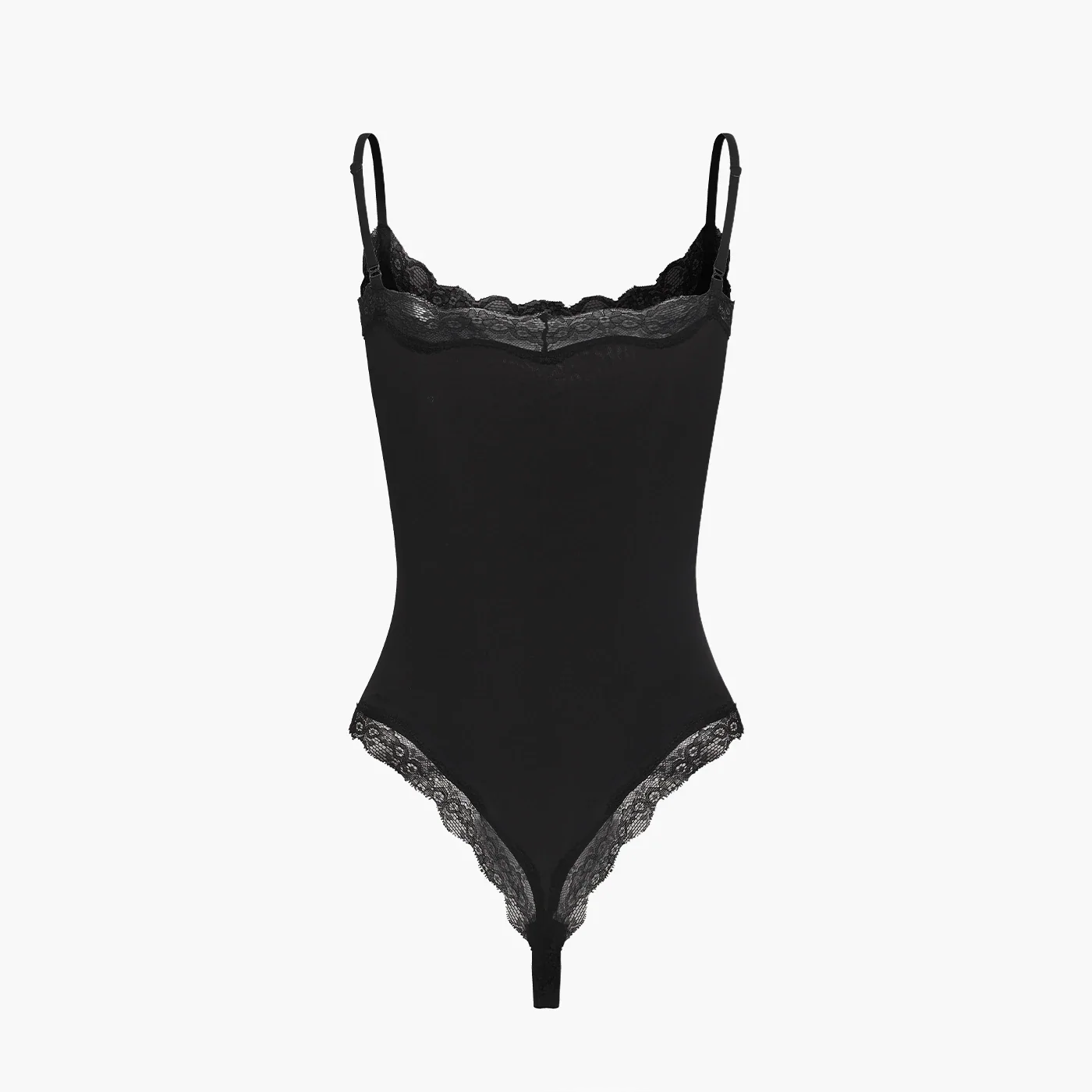 Bodysuit met kant en string