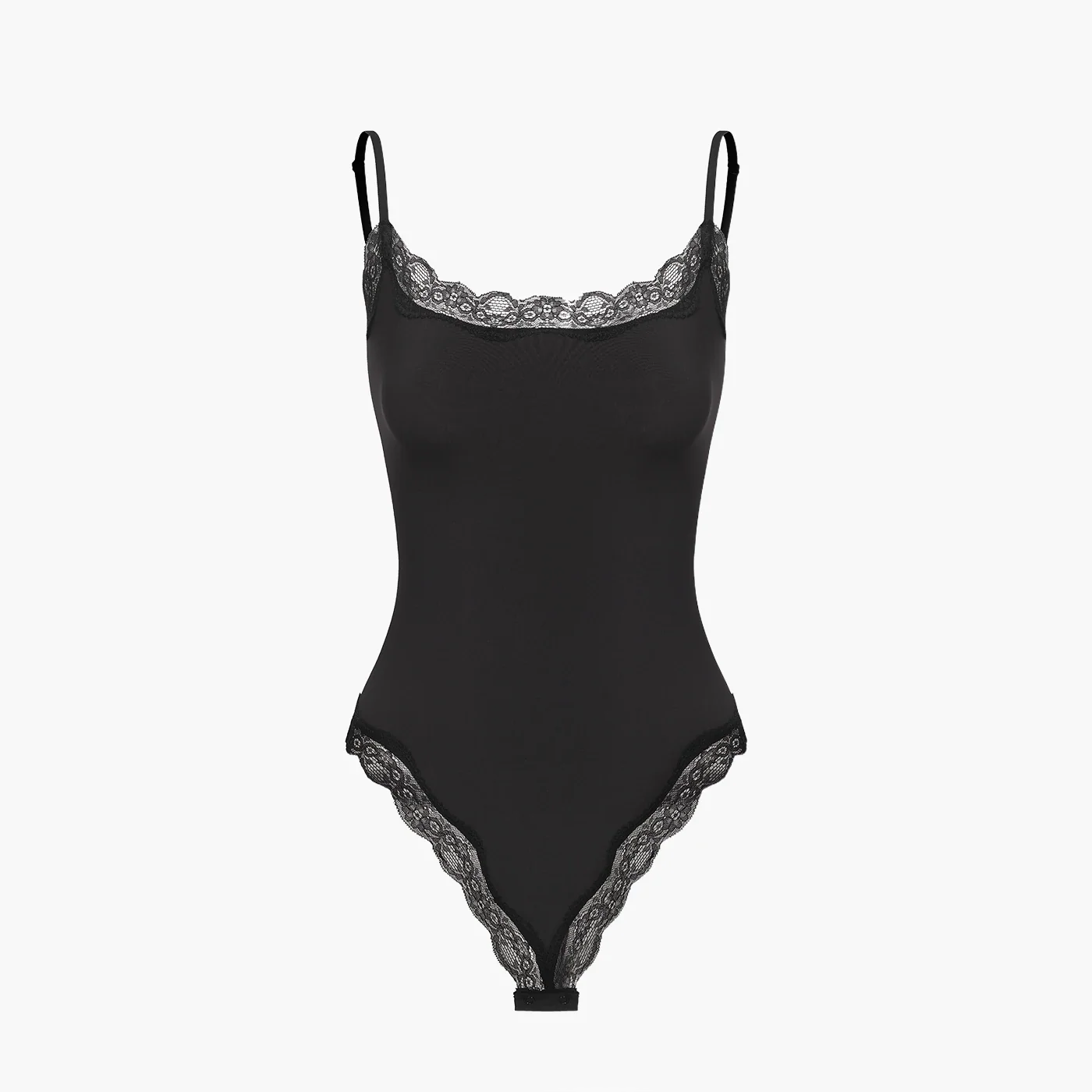 Bodysuit met kant en string