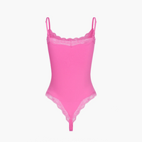 Bodysuit met kant en string