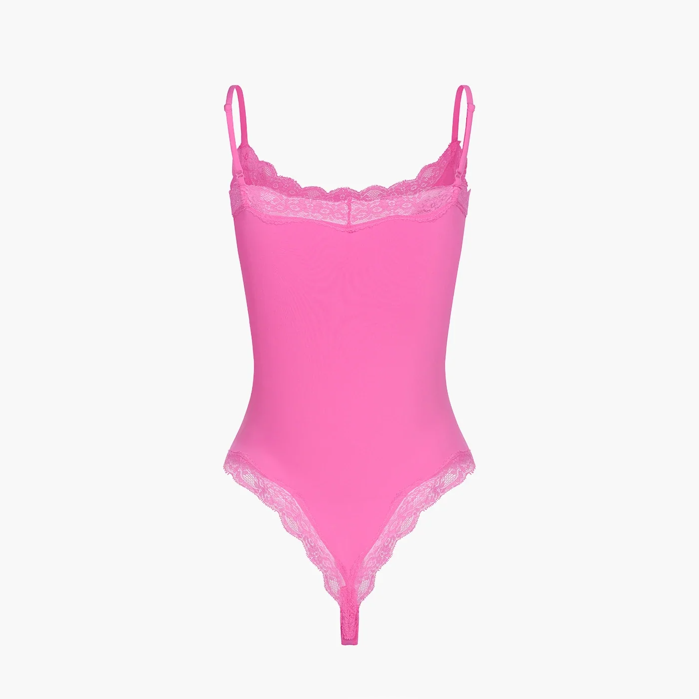 Bodysuit met kant en string