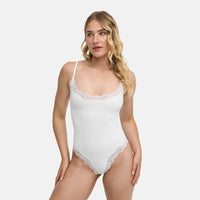 Bodysuit met kant en string