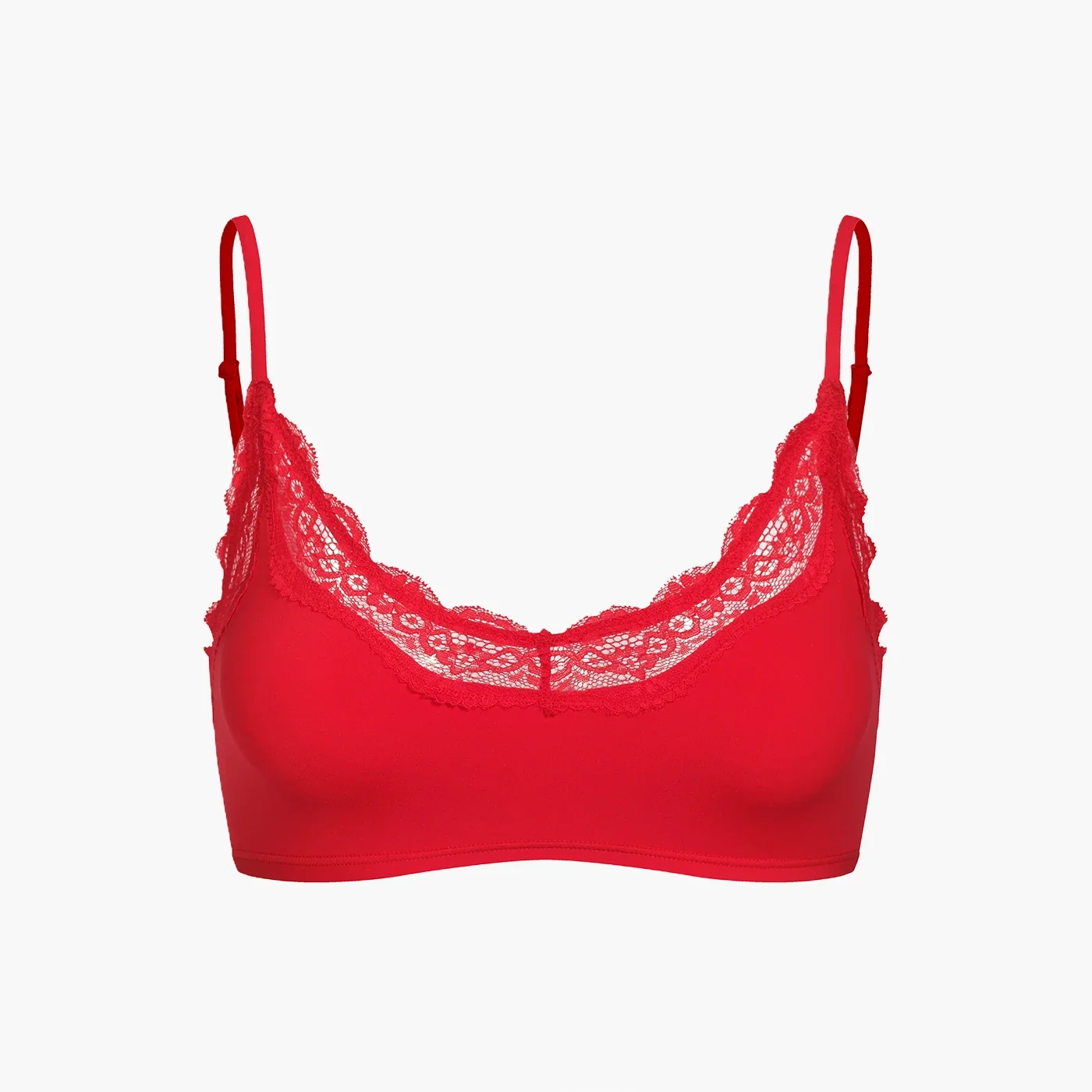 Bralette van kant zonder beugel
