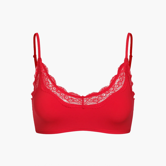 Bralette van kant zonder beugel