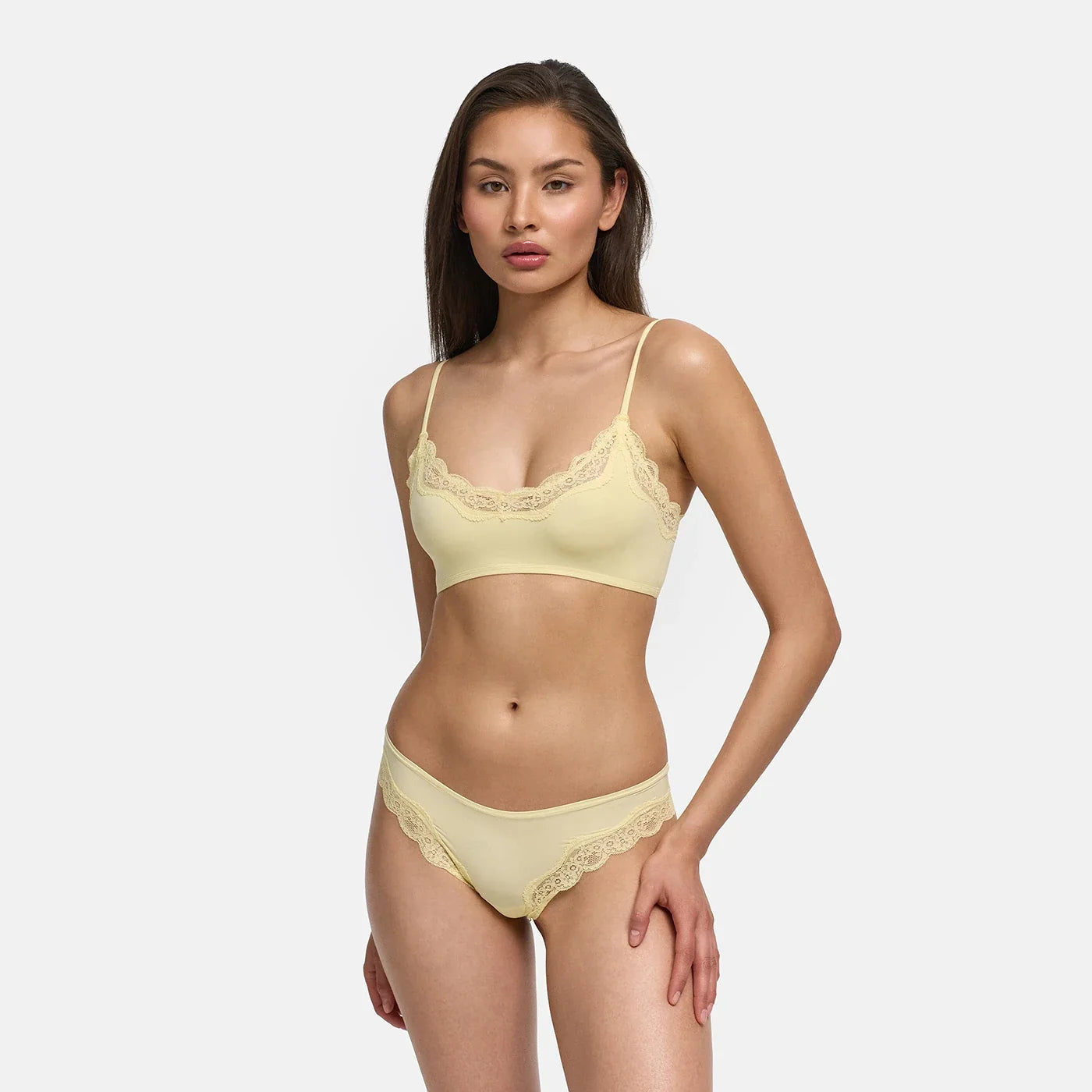 Bralette van kant zonder beugel