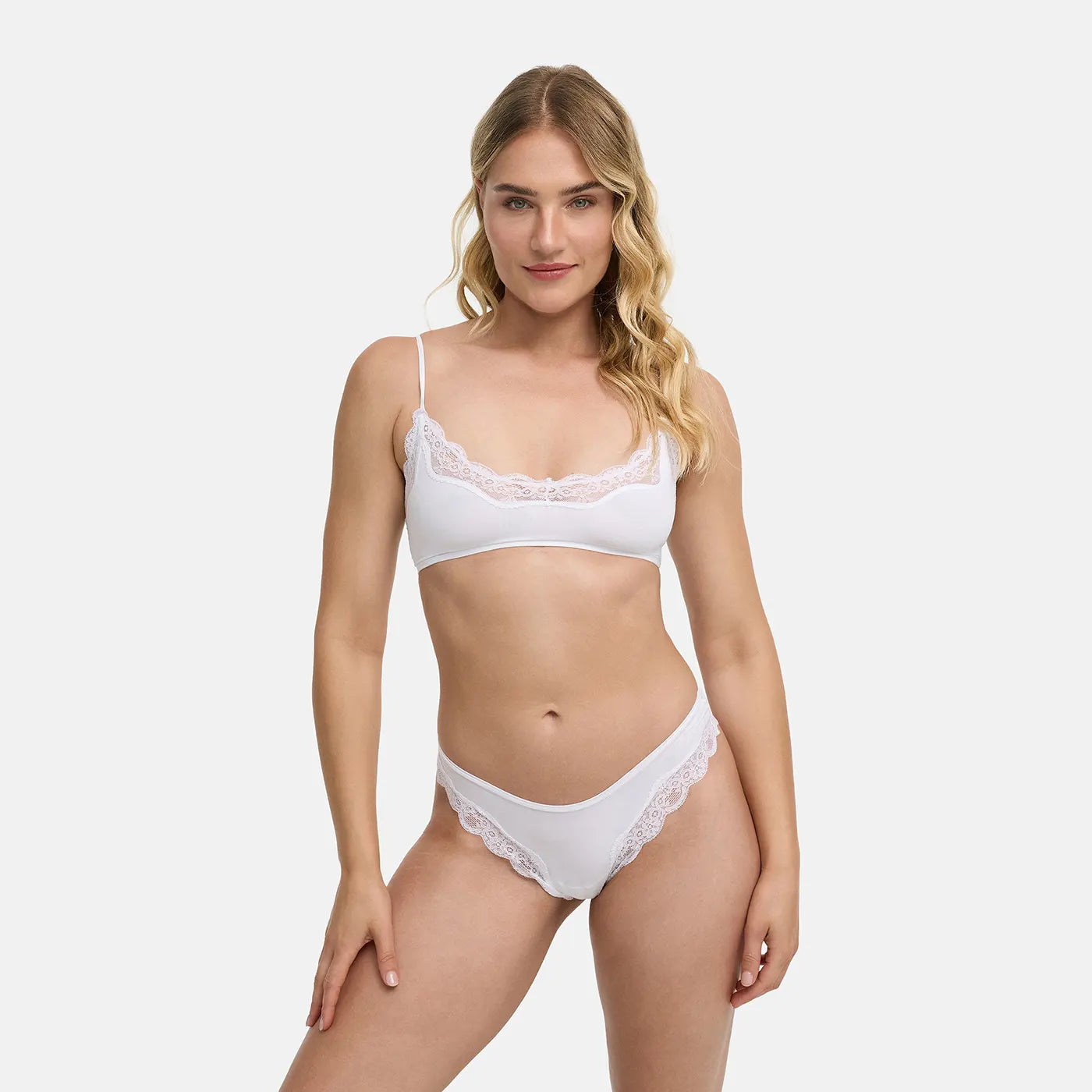 Bralette van kant zonder beugel