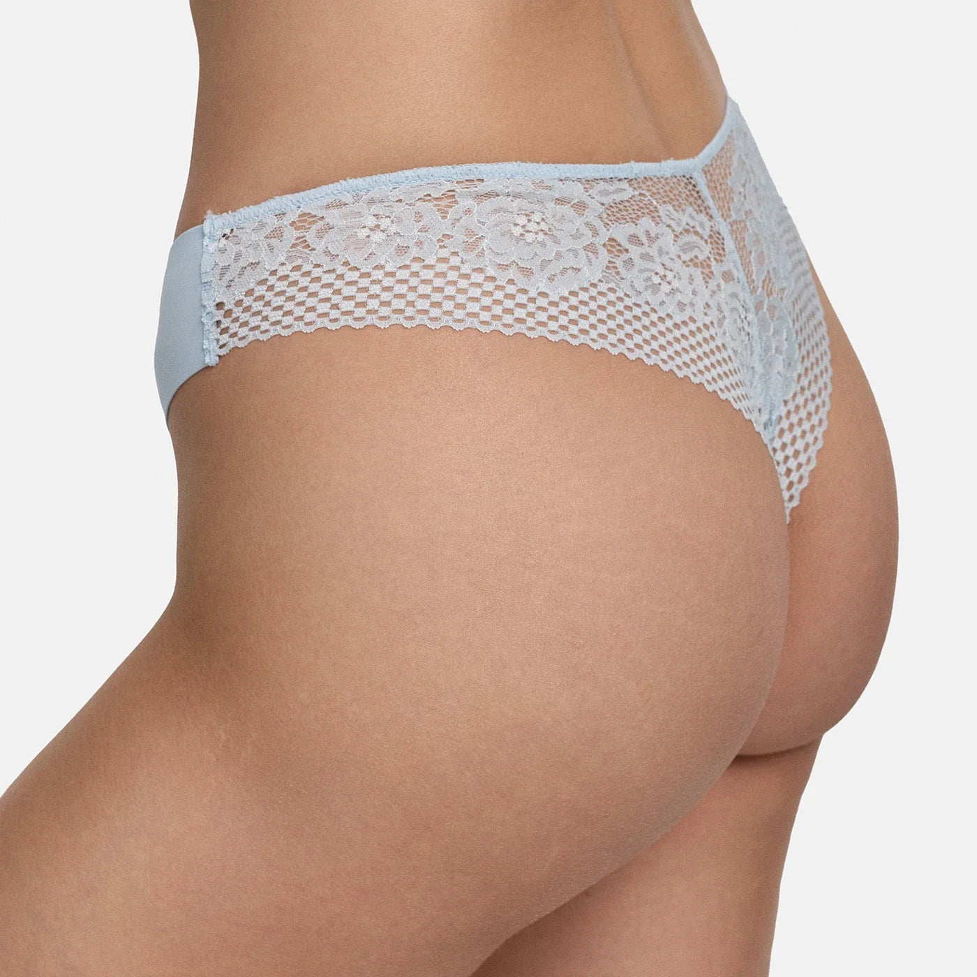 Naadloze string met kant | 3-pack