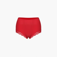Hipster slip met kant en middelhoge pasvorm