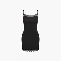 Camisole jurk met kant en verstelbare bandjes