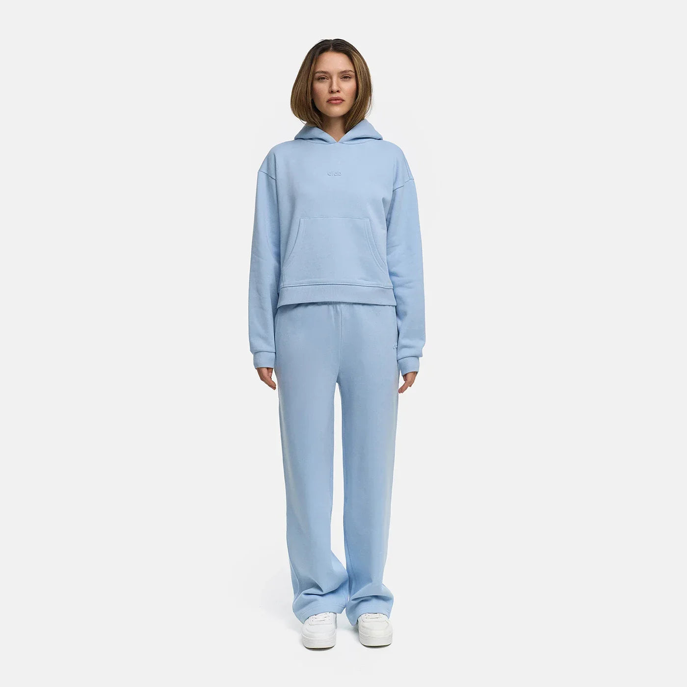 Relaxed fit broek met rechte pijp