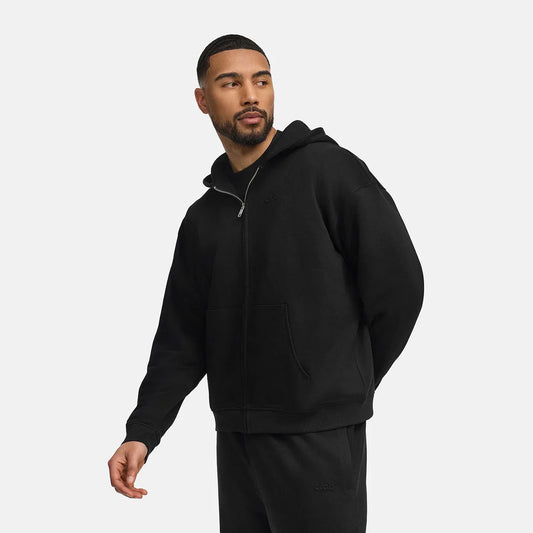 Heren zip hoodie met rits en relaxed fit