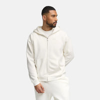 Heren zip hoodie met rits en relaxed fit