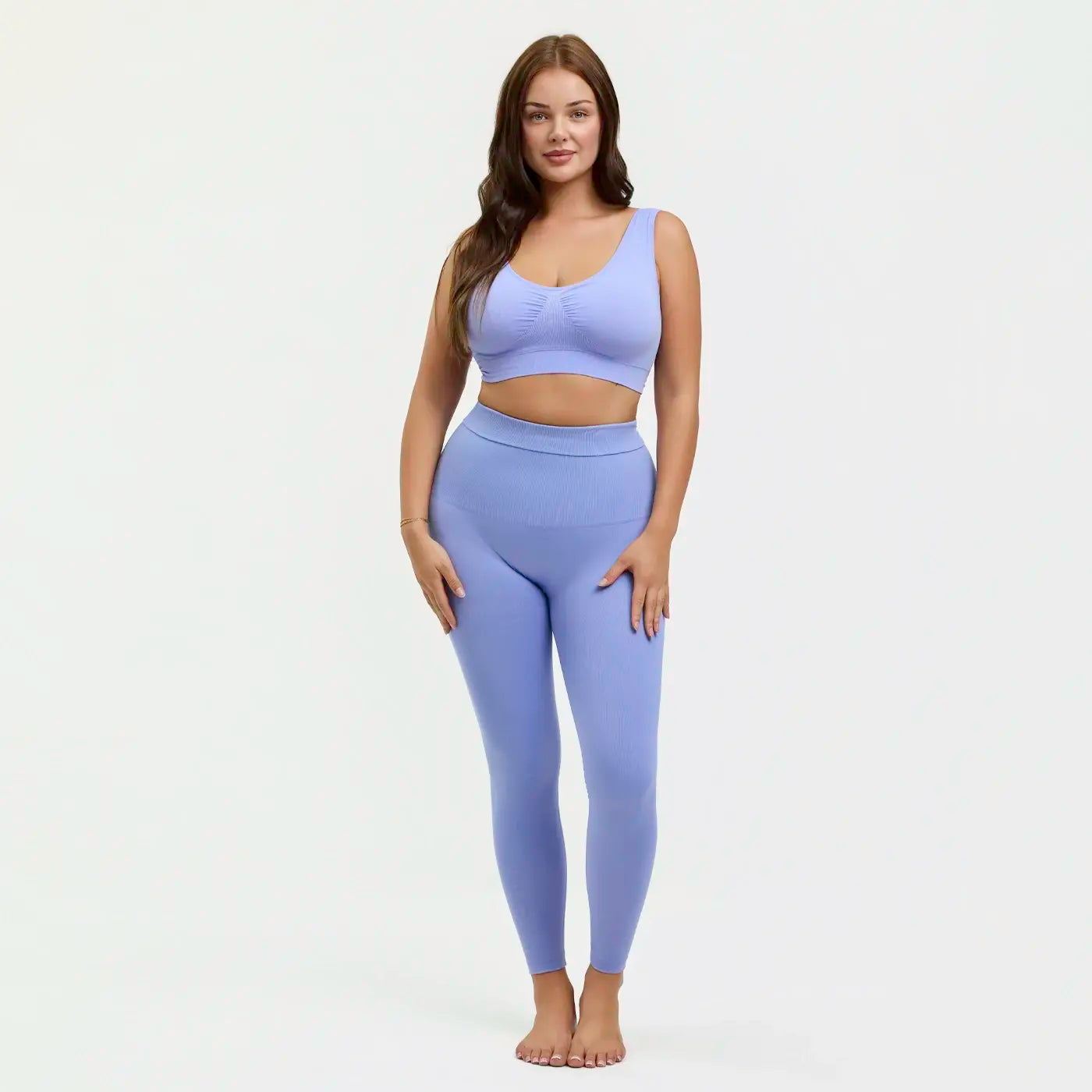 Naadloze shaping legging met hoge band