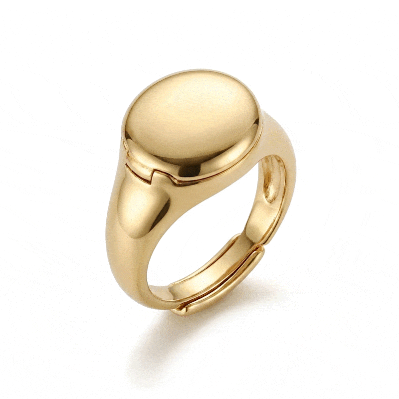 Zegelring met Medaillon