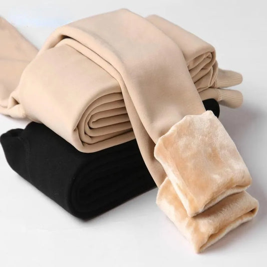 Fluwelen legging met hoge taille – Alice