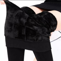 Fluwelen legging met hoge taille – Alice